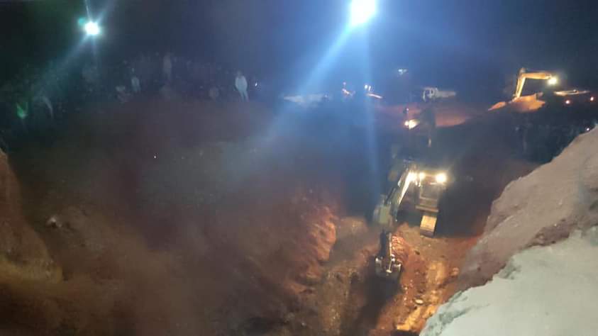 الجرافات تقترب من الطفل ريان